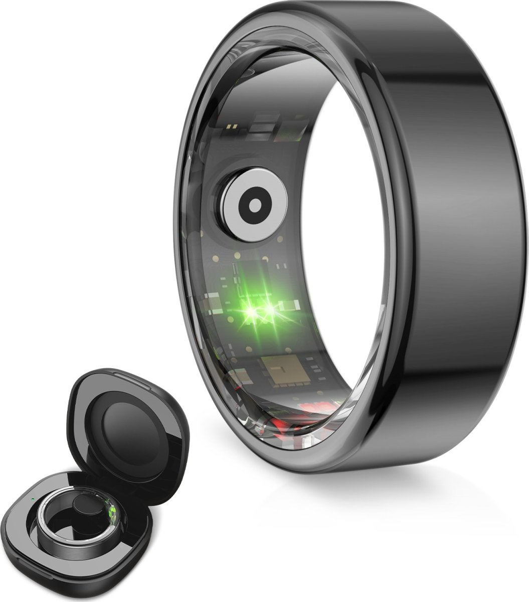 KSIX SMARTRING Black Size Medium (61,5)