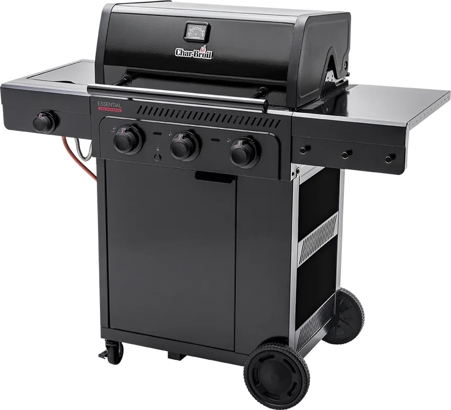 Char-Broil Essential 3 G, gasgrill, 3+1 brænder