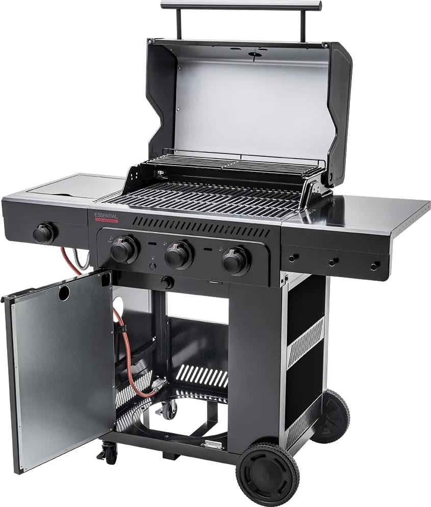 Char-Broil Essential 3 G, gasgrill, 3+1 brænder