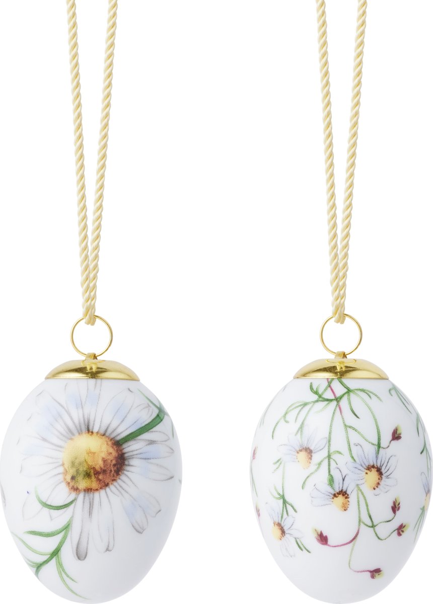 Royal Copenhagen Påskeæg 2026 Kamille, 2 pk