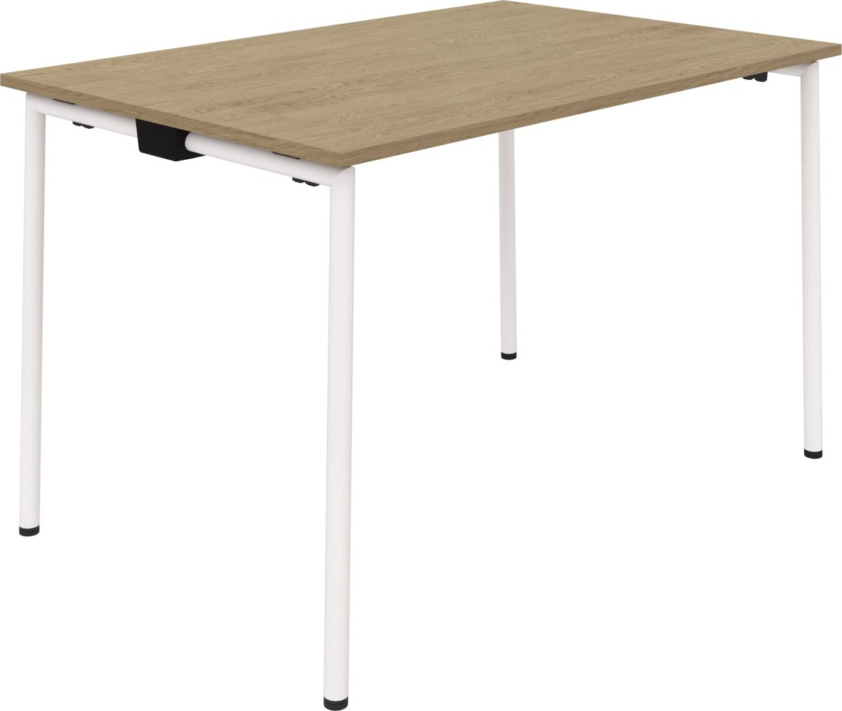 EasyFix Kantinebord 180x90 cm, Eg decor/Hvid