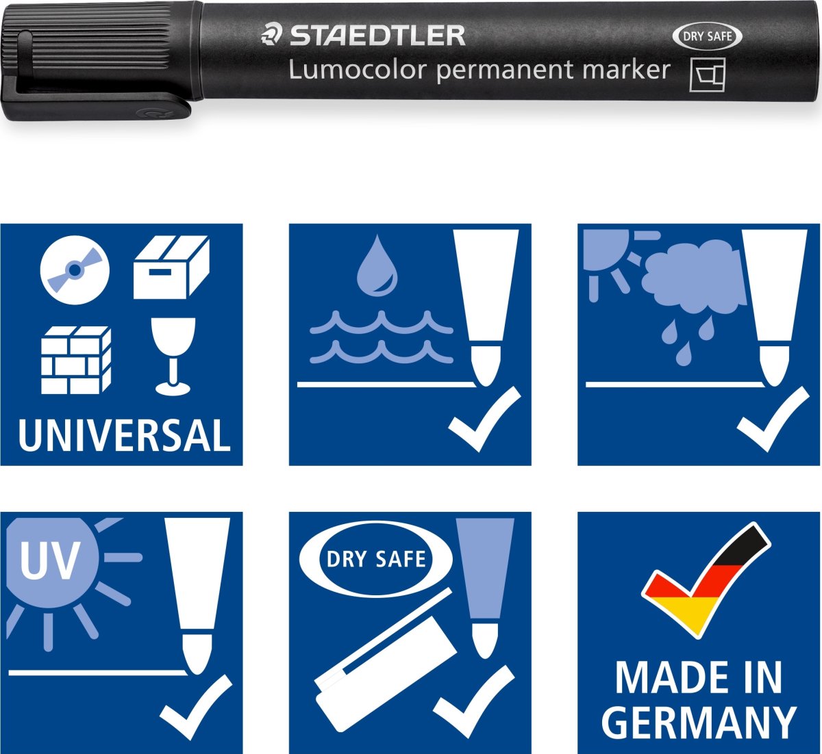 Staedtler 350 Permanent Marker | Grøn