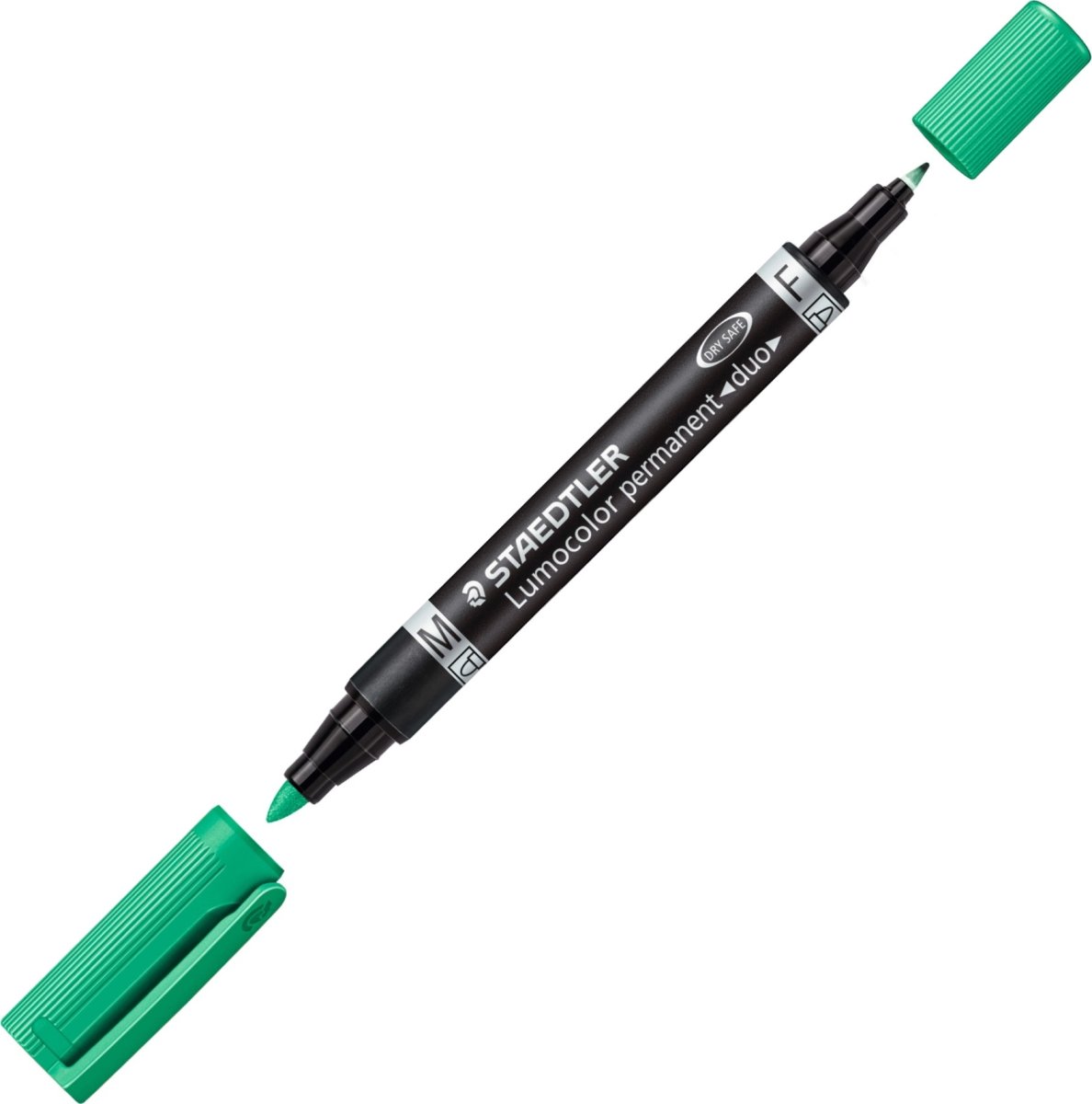 Staedtler 348 Duo Permanent Marker | Grøn
