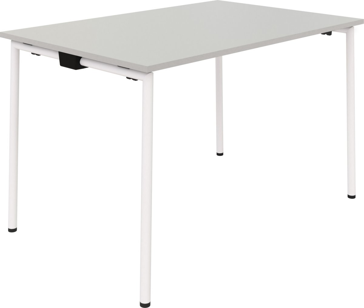 EasyFix Kantinebord 180x90 cm, Grå/Hvid