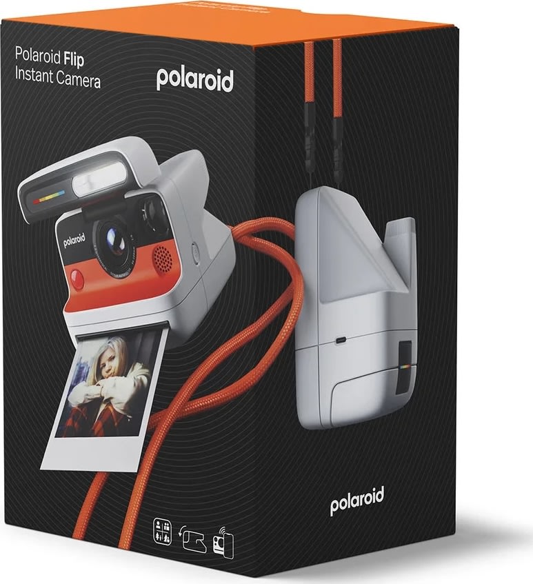 Polaroid Kamera Flip, Hvid