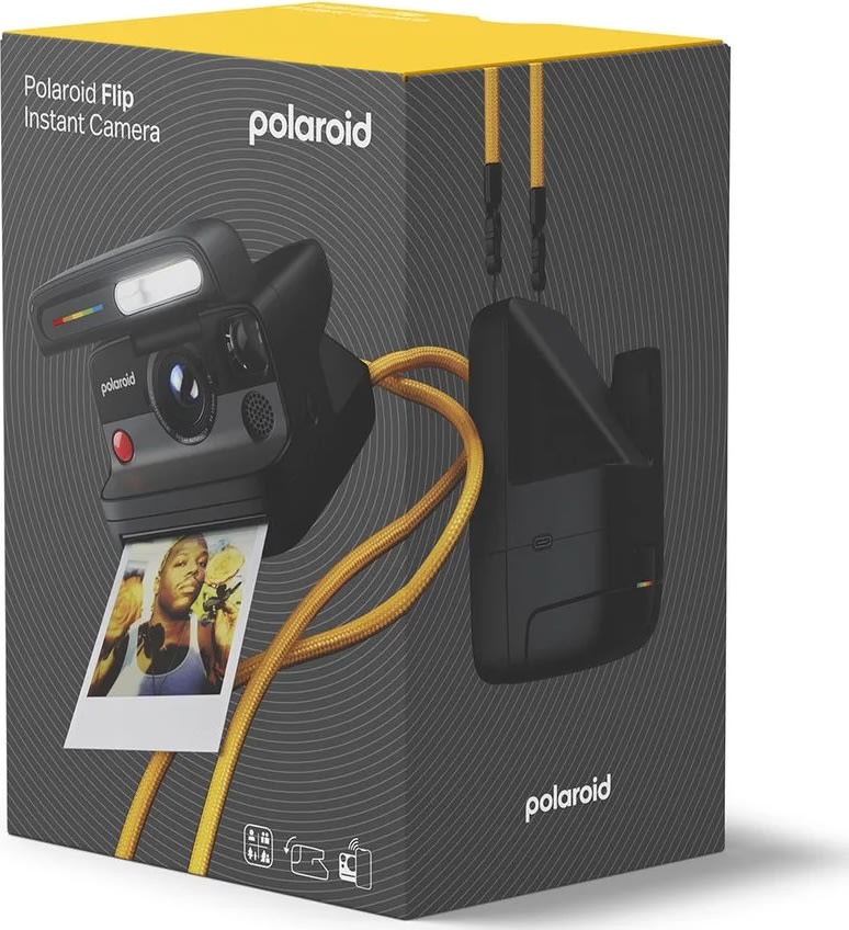 Polaroid Kamera Flip, Sort