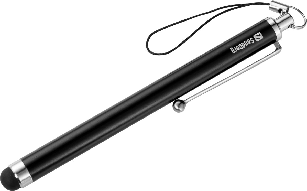Sandberg Touchscreen Stylus Saver Pen, sort