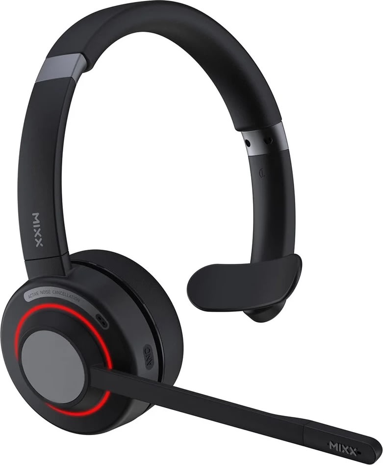 Mixx Headset Mono B20m Trådløs Dongle UC Teams
