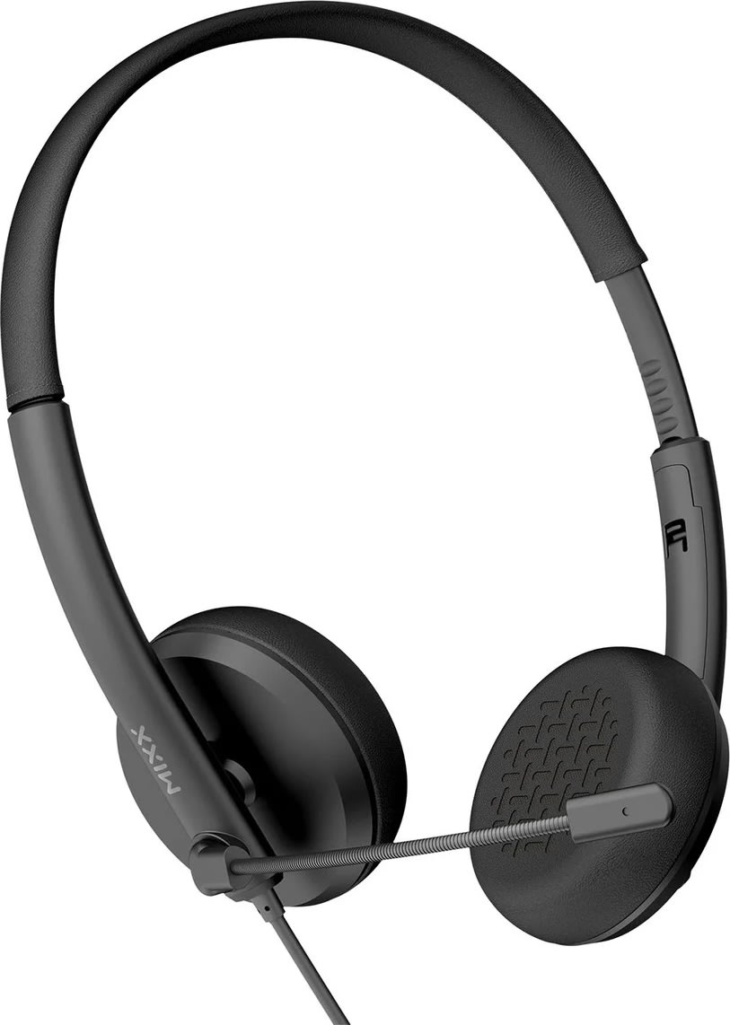 Mixx Headset Stereo H1u Kablet USB-A, sort