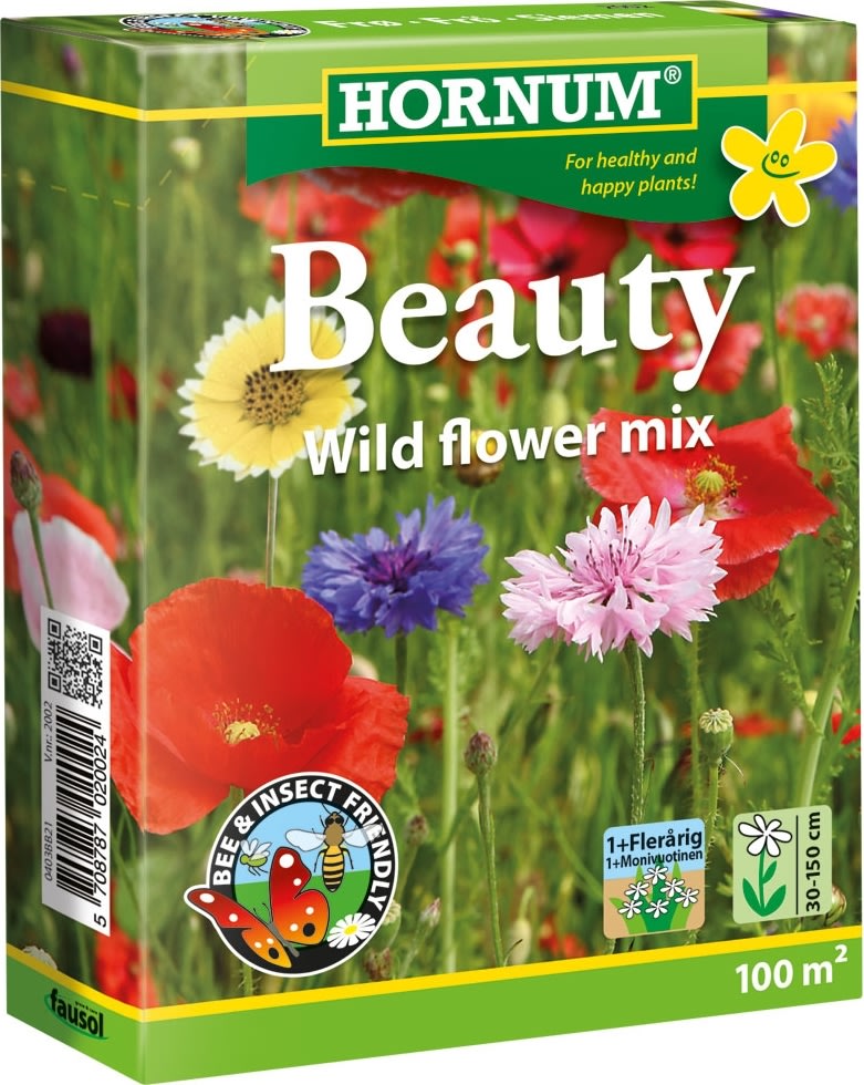 Hornum Blomsterfrøblanding Beauty, 100 m2