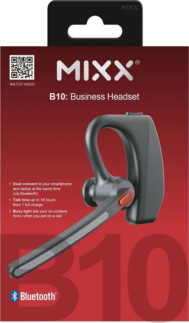 Mixx Mono Headset B10, sort