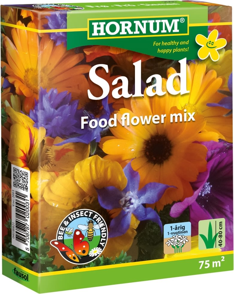 Hornum Blomsterfrøblanding Salad, 75 m2