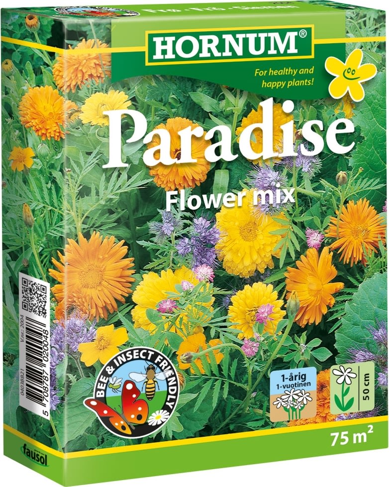 Hornum Blomsterfrøblanding Paradise, 75 m2