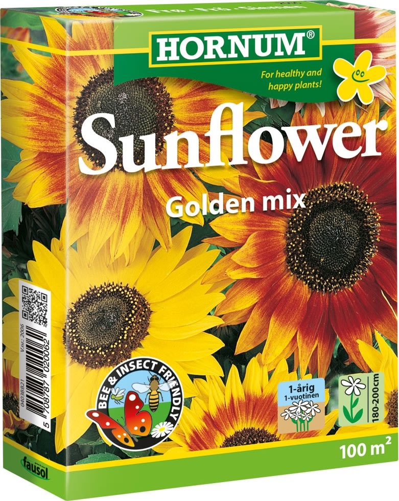 Hornum Blomsterfrøblanding Sunflower, 100 m2