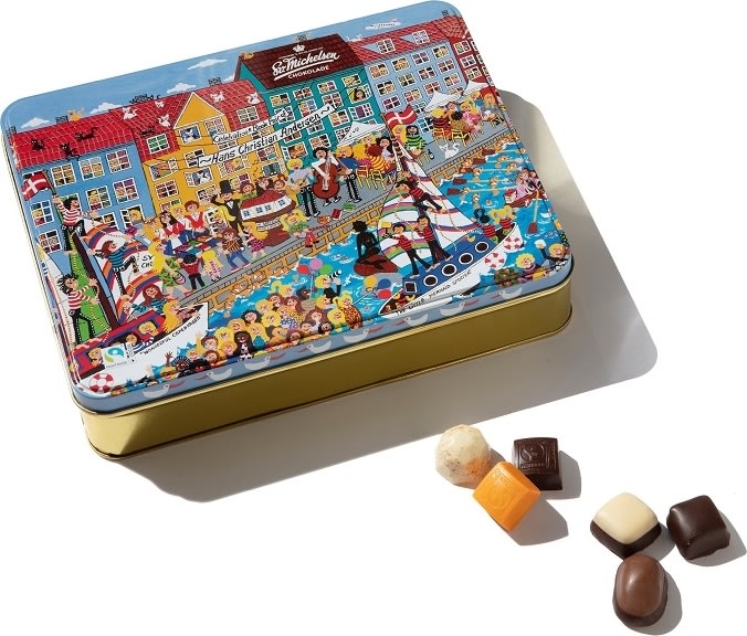 Sv. Michelsen Kunstdåse m. Dessertchokolade, 250 g