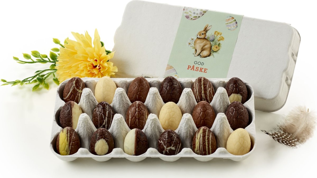 Æggebakke med 18 stk luksusæg, 145 g