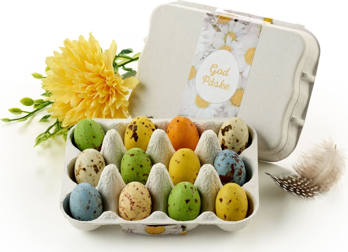 Æggebakke med 12 stk gourmetæg, 85 g