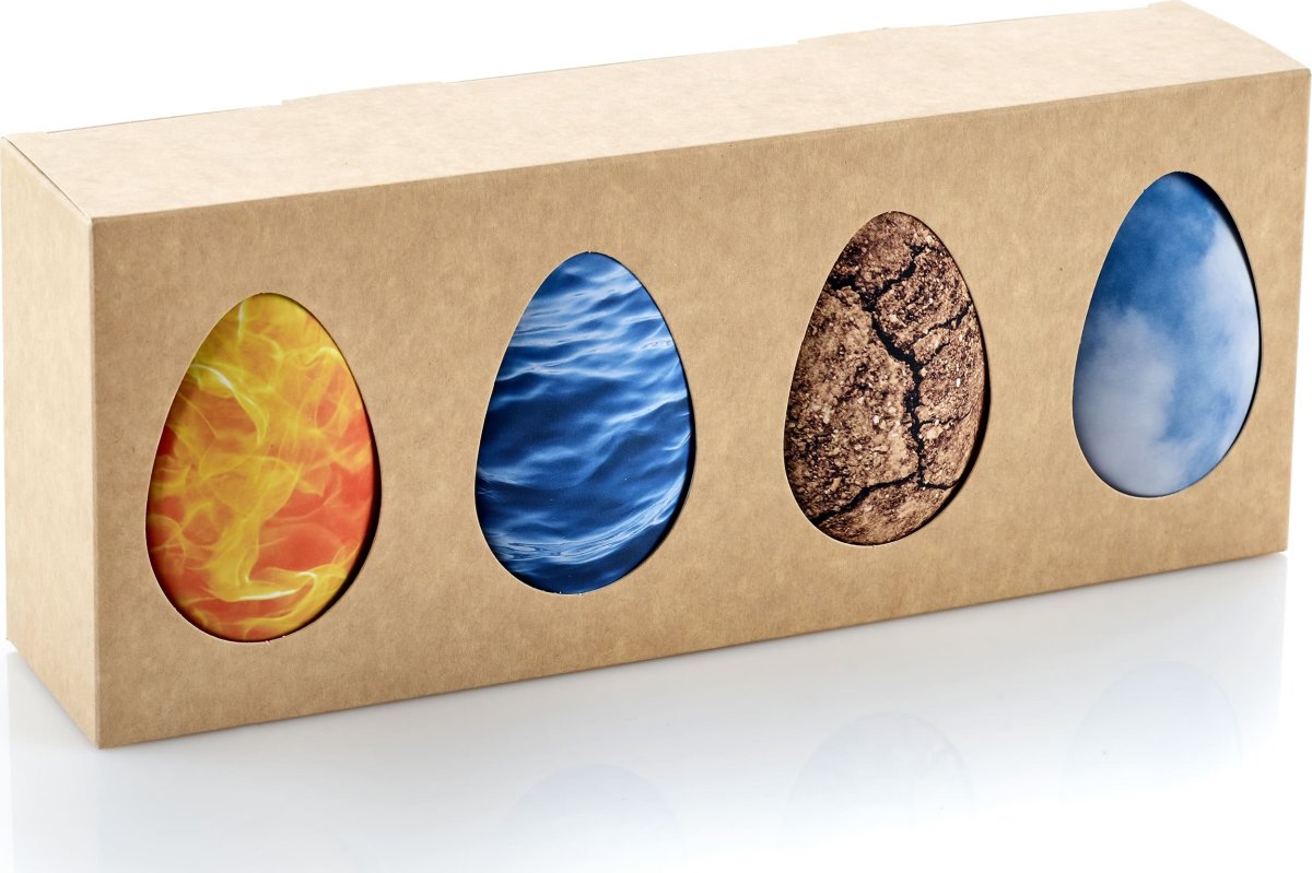 De Fire Elementer Metalæg med påskeæg, 220 g