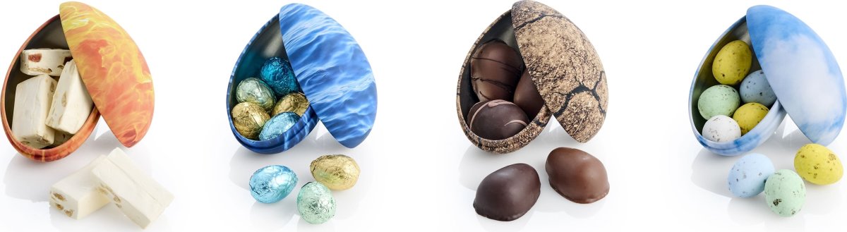 De Fire Elementer Metalæg med påskeæg, 220 g