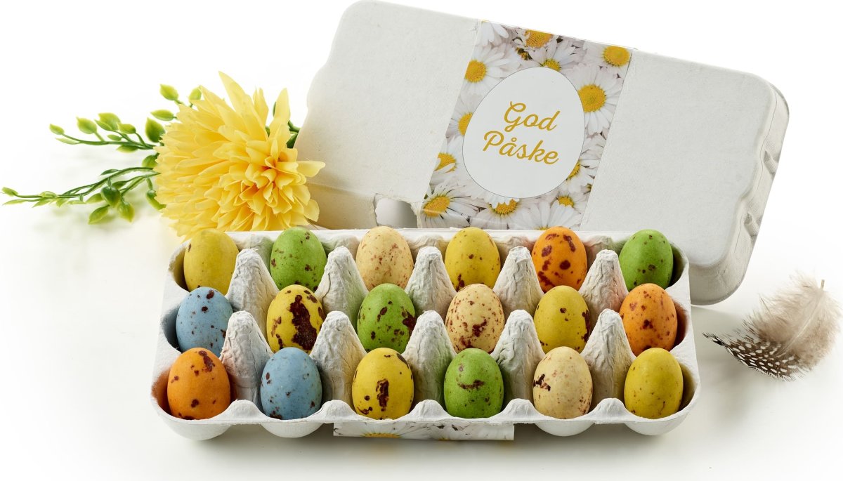 Æggebakke med 18 stk gourmetæg, 125 g