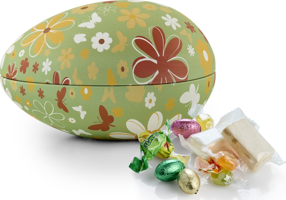 Butterflies & Flowers Metalæg med påskemix, 200 g