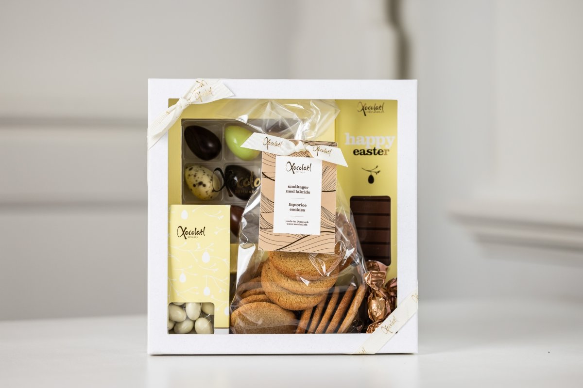 Xocolatl Easter Påskepakke Gul, 300 g