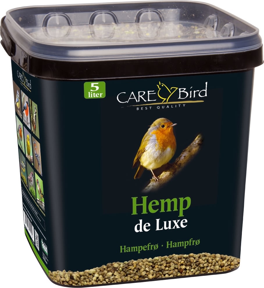 CARE-Bird fuglefoder Hemp de Luxe, 5L