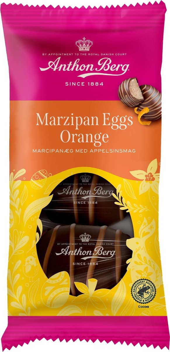 Anthon Berg Marcipanæg Orange, 90 g