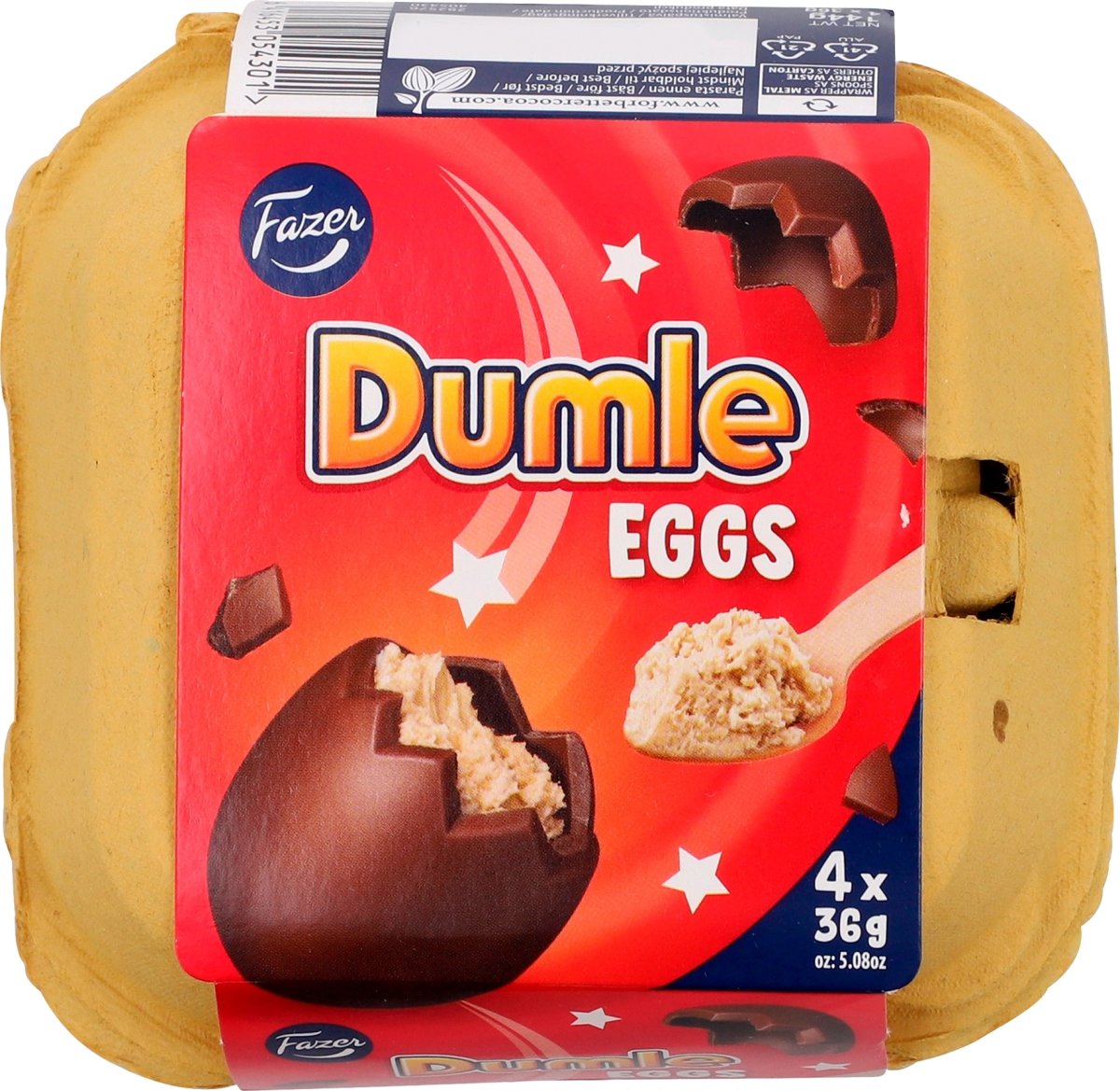 Dumle Chokoladeæg, 144 g