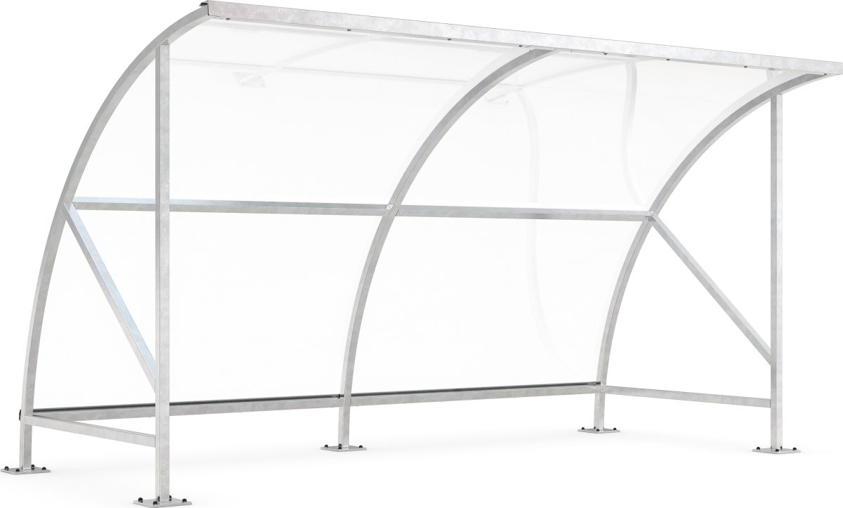 Bamberg Cykelskur, B 1/04, til forankring, galv.