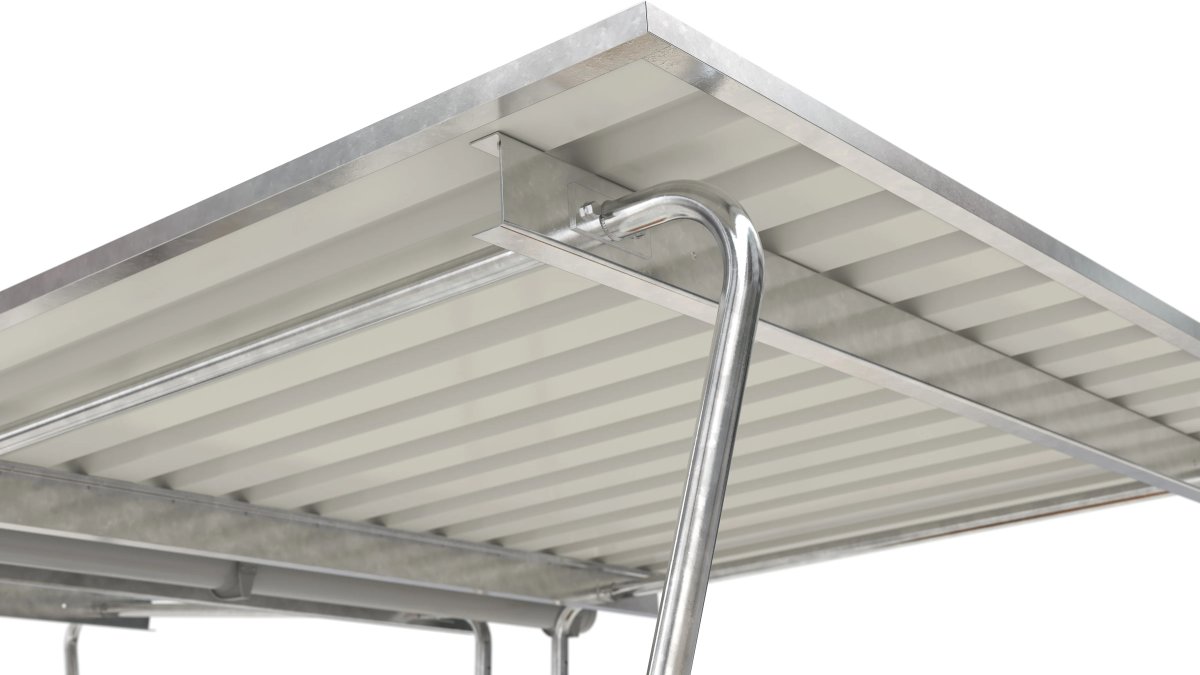 Siegen Cykelskur dobbeltside, S26, til forankring