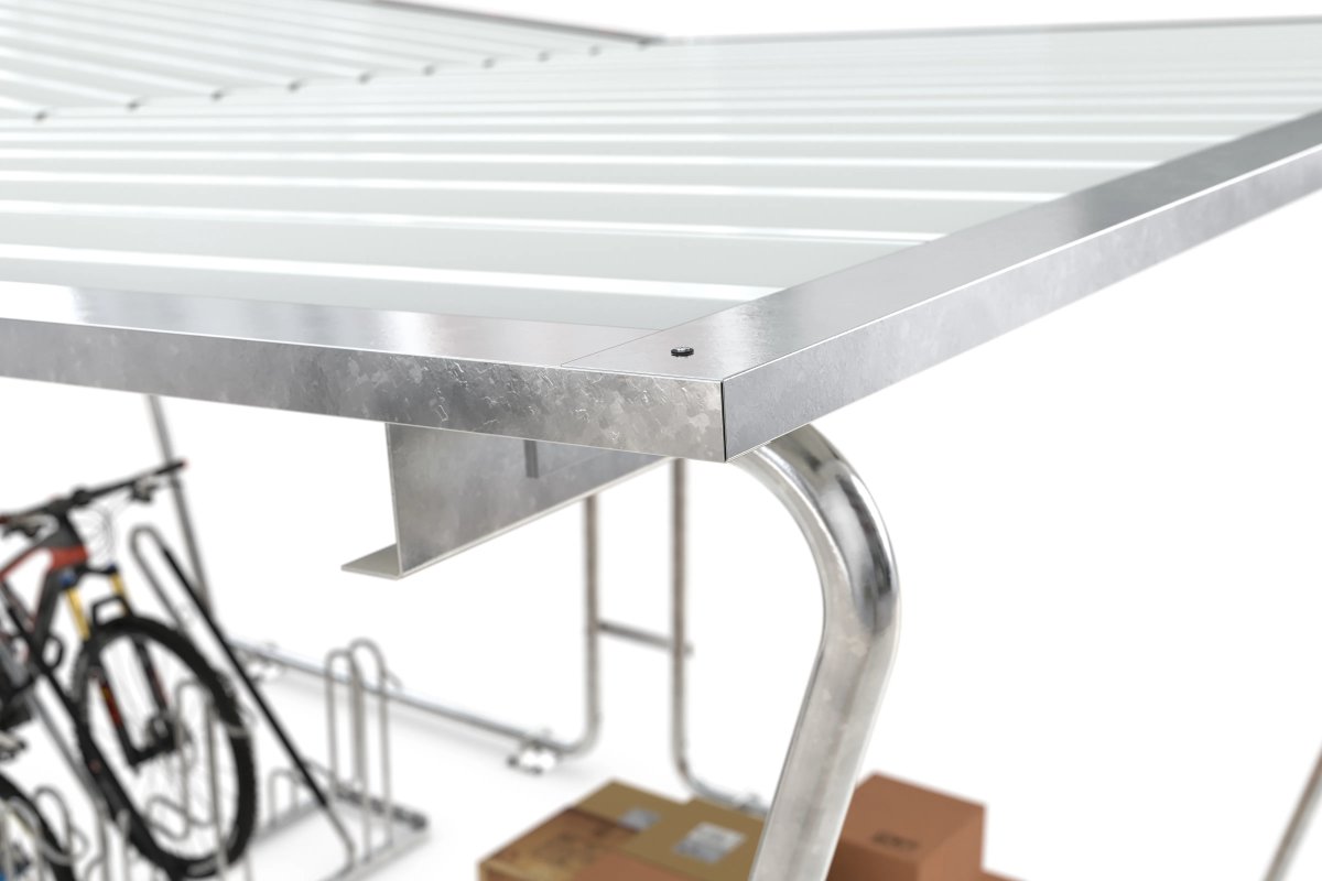 Siegen Cykelskur dobbeltside, S27, til forankring