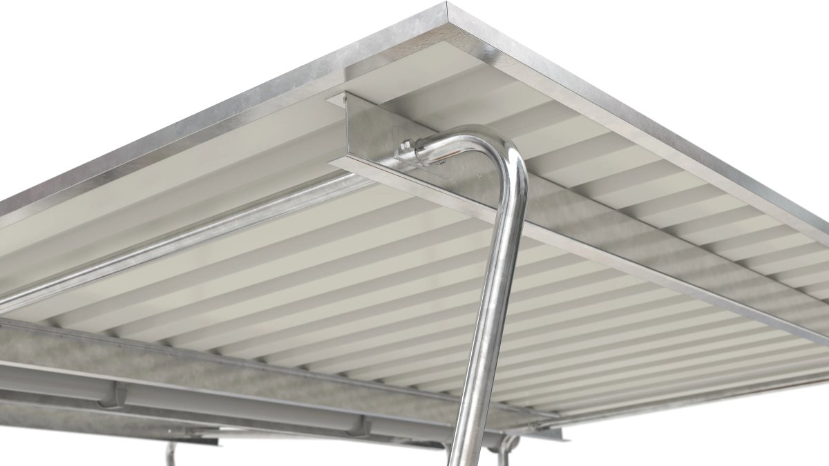 Siegen Cykelskur dobbeltside, S27, til forankring