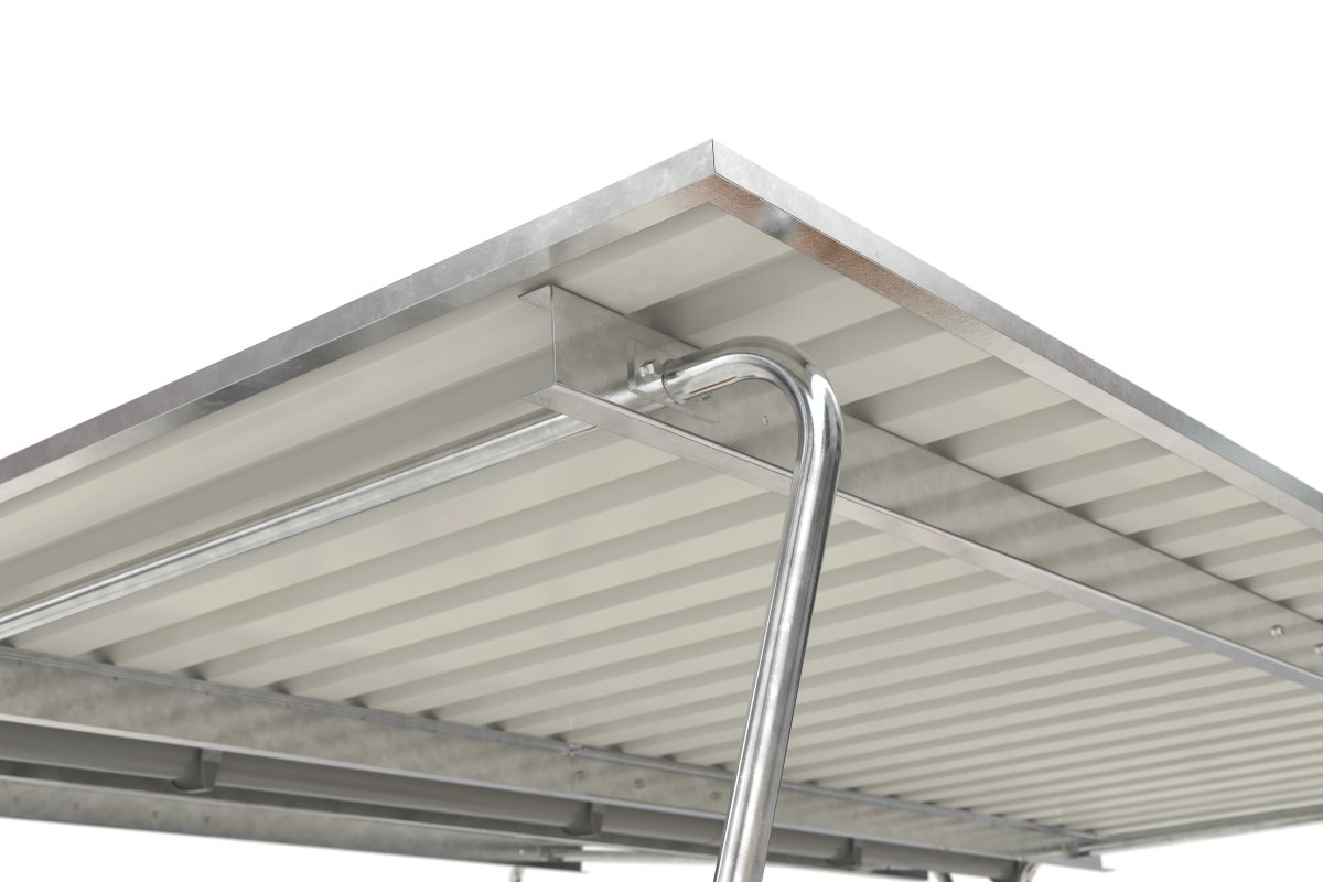 Siegen Cykelskur dobbeltside, S28, til forankring