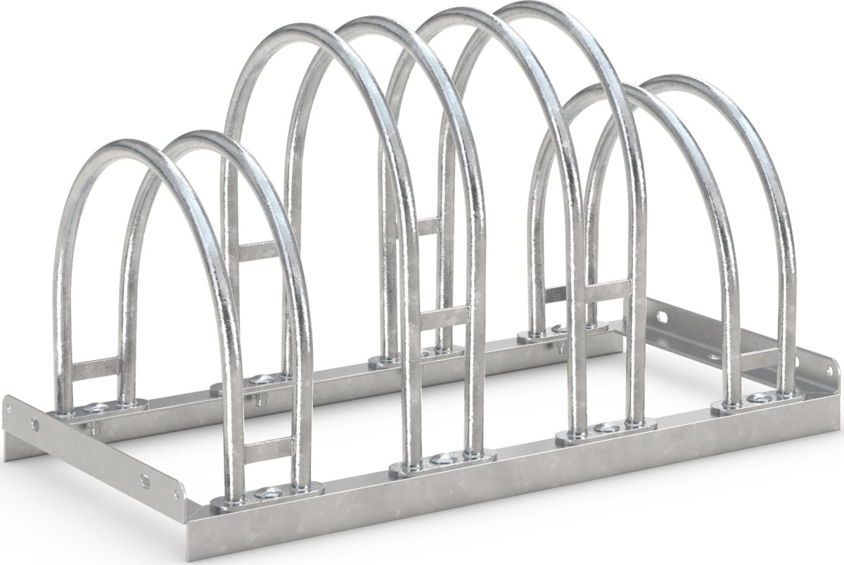 5000 Cykelstativ, 5154, 4 cykler, dobbeltside