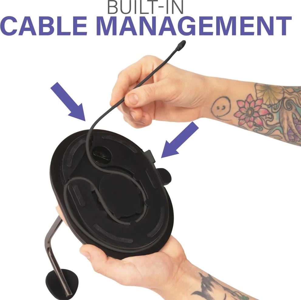 SANUS Høretelefonstativ, Sonos Ace, Sort