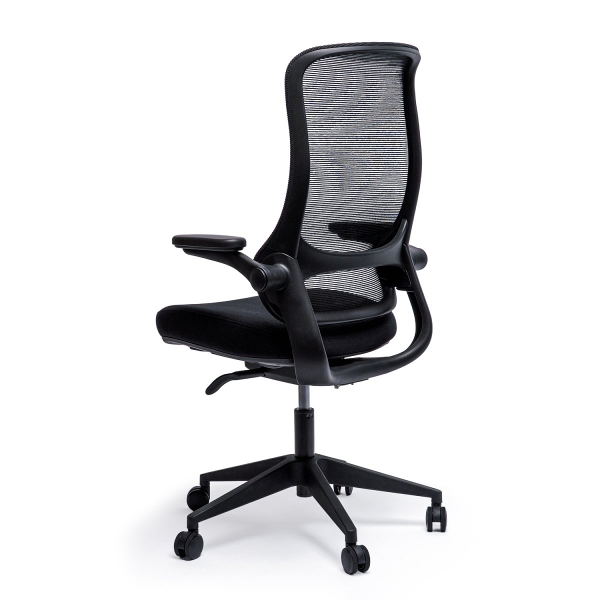 Salerno kontorstol, mesh ryg, sort