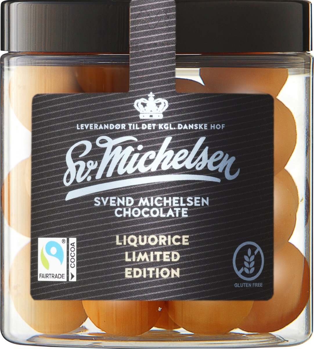 Sv. Michelsen Lakridsdragé Orange Chokolade, 150 g