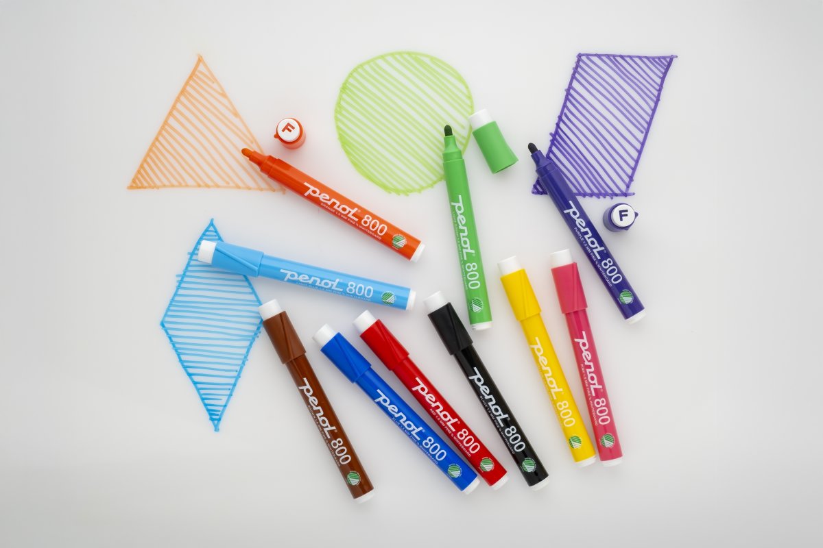 Penol 800 Whiteboard Marker | 10 farver