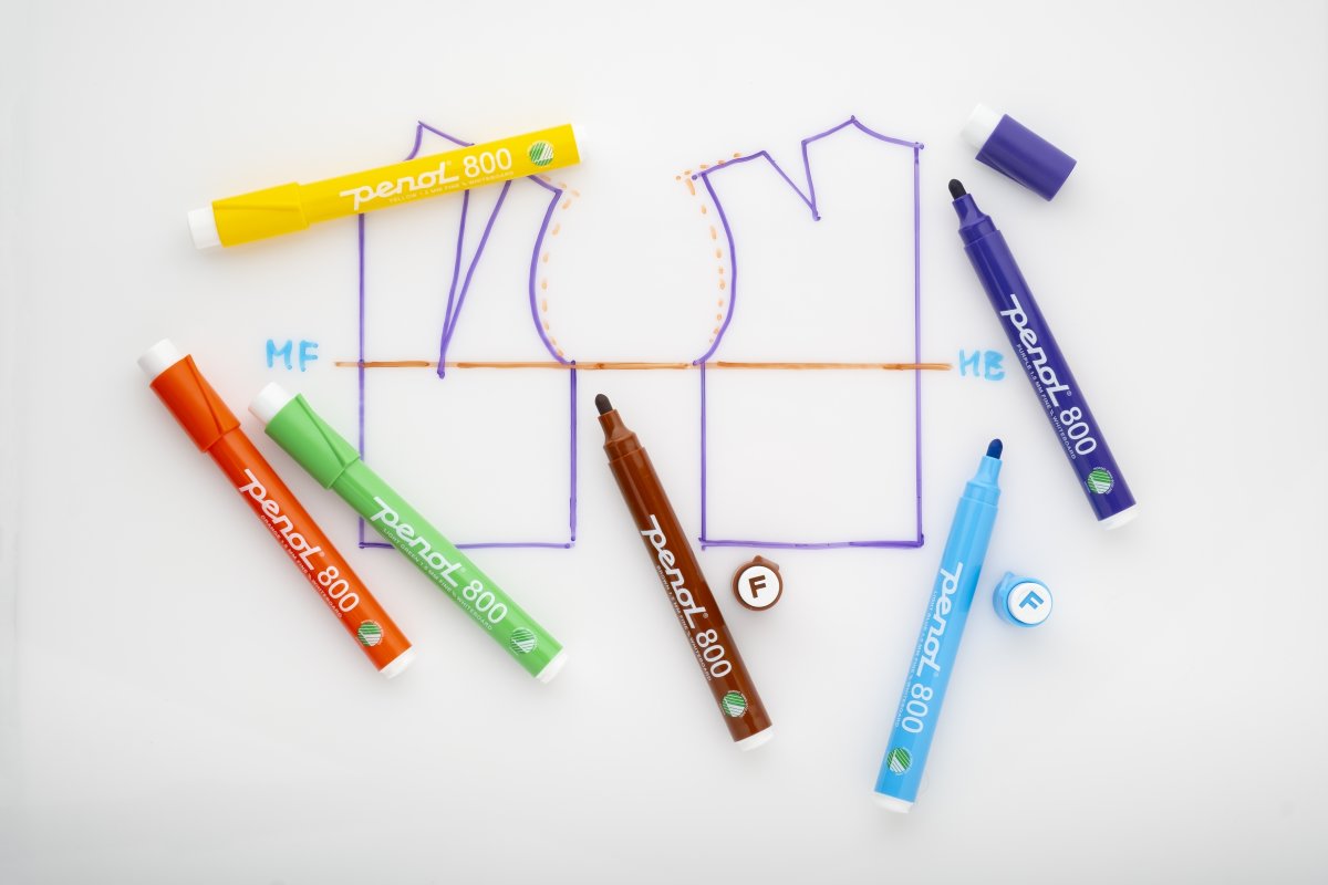 Penol 800 Whiteboard Marker | 10 farver