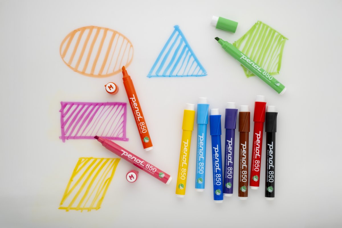 Penol 850 Whiteboard Marker | 10 farver
