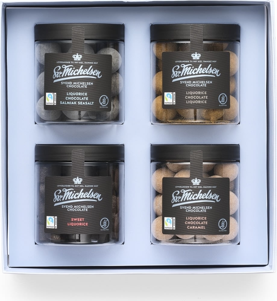 Sv. Michelsen Gaveæske med 4 dragé, 600 g
