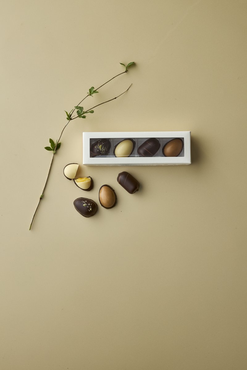 Ole Chokolade Gaveæske m. 4 mesteræg, 120 g