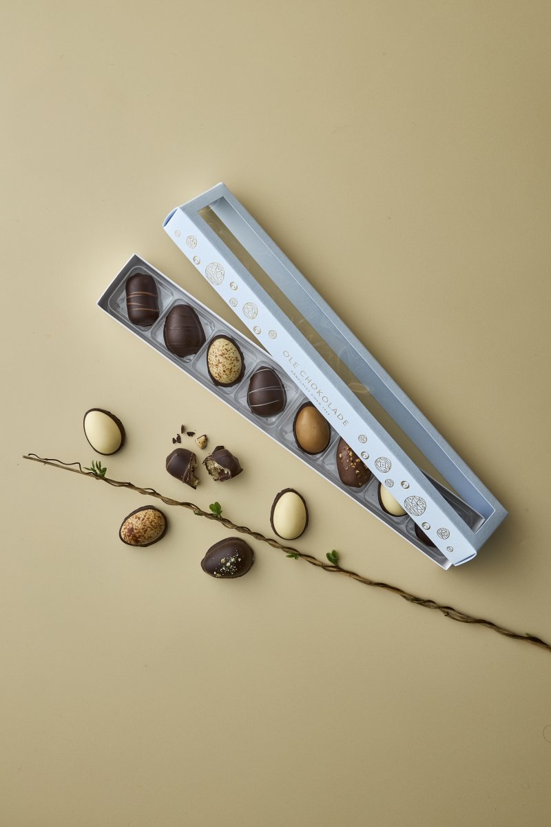 Ole Chokolade Gaveæske m. 8 mesteræg, 240 g