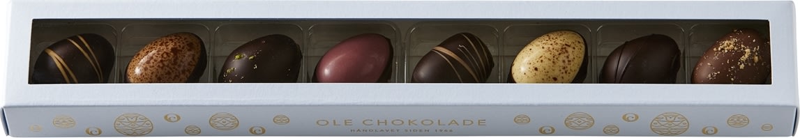 Ole Chokolade Gaveæske m. 8 mesteræg, 240 g