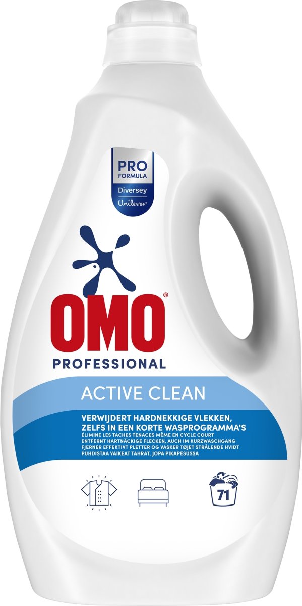 Omo Active Clean | Flydende Vaskemiddel | 5 L
