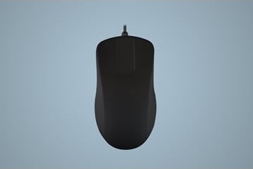 Active Key medicinsk trådløs mus, sort