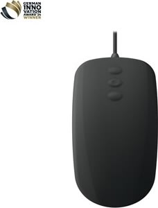 Active Key ergonomisk Medicinsk Mus, sort