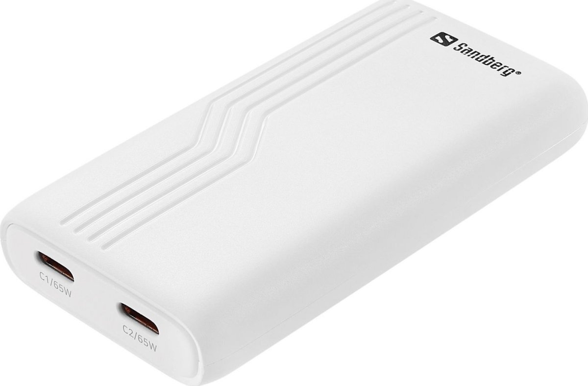 Sandberg Omformer til rejse, 2xUSB-C, 65W - 4-i-1