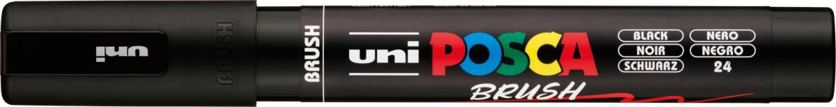 Posca Marker | PC-5BR | 1-4 mm | Black